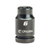 Capri Tools 1/4 in Drive 6 mm 6-Point Metric Shallow Impact Socket CP51006